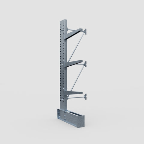 Cantilever Rack - Single Sided - Super Heavy Duty - Hot Dip Galvanized - Add-On Bay - Height 4267mm