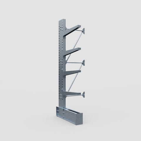 Cantilever Rack - Single Sided - Heavy Duty - Hot Dip Galvanized - Add-On Bay - Height 3048mm