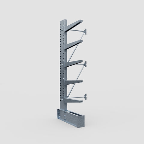 Cantilever Rack - Single Sided - Heavy Duty - Hot Dip Galvanized - Add-On Bay - Height 3048mm