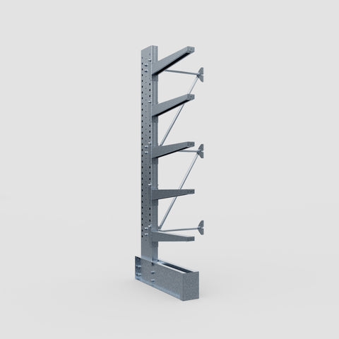 Cantilever Rack - Single Sided - Ultra Heavy Duty - Hot Dip Galvanized - Add-On Bay - Height 4267mm