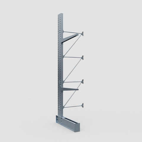 Cantilever Rack - Single Sided - Ultra Heavy Duty - Hot Dip Galvanized - Add-On Bay - Height 4877mm