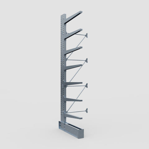 Cantilever Rack - Single Sided - Ultra Heavy Duty - Hot Dip Galvanized - Add-On Bay - Height 4877mm