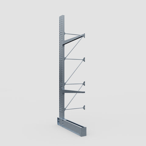 Cantilever Rack - Single Sided - Heavy Duty - Hot Dip Galvanized - Add-On Bay - Height 4572mm