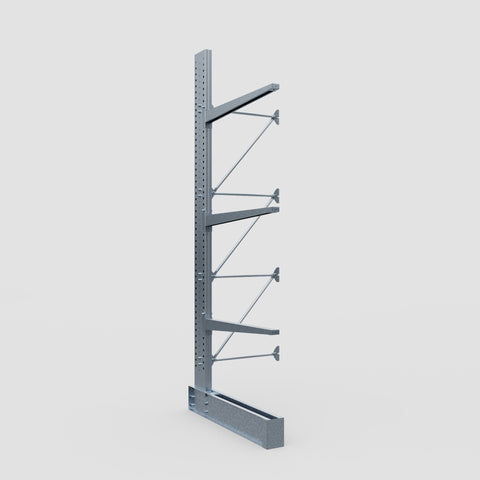 Cantilever Rack - Single Sided - Heavy Duty - Hot Dip Galvanized - Add-On Bay - Height 4572mm