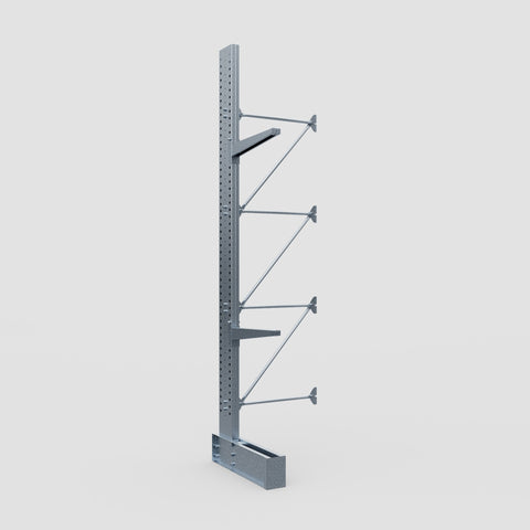 Cantilever Rack - Single Sided - Heavy Duty - Hot Dip Galvanized - Add-On Bay - Height 4572mm