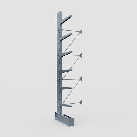 Cantilever Rack - Single Sided - Super Heavy Duty - Hot Dip Galvanized - Add-On Bay - Height 4877mm