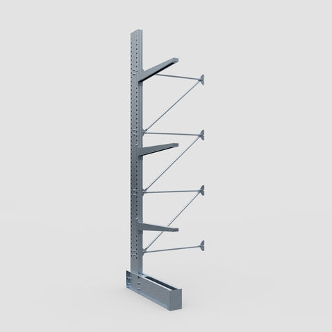 Cantilever Rack - Single Sided - Heavy Duty - Hot Dip Galvanized - Add-On Bay - Height 4572mm