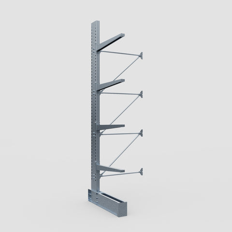 Cantilever Rack - Single Sided - Ultra Heavy Duty - Hot Dip Galvanized - Add-On Bay - Height 4877mm