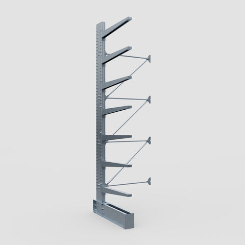 Cantilever Rack - Single Sided - Ultra Heavy Duty - Hot Dip Galvanized - Add-On Bay - Height 4877mm