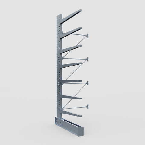 Cantilever Rack - Single Sided - Ultra Heavy Duty - Hot Dip Galvanized - Add-On Bay - Height 4877mm