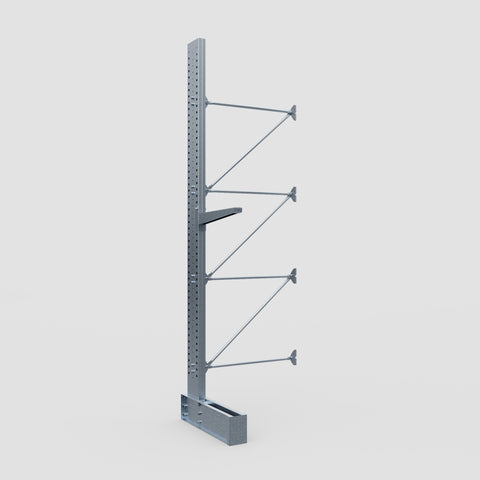 Cantilever Rack - Single Sided - Heavy Duty - Hot Dip Galvanized - Add-On Bay - Height 4572mm