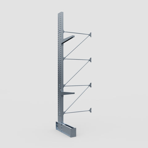 Cantilever Rack - Single Sided - Heavy Duty - Hot Dip Galvanized - Add-On Bay - Height 4572mm