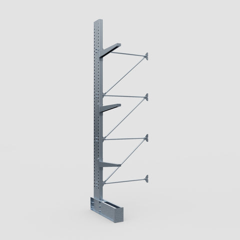 Cantilever Rack - Single Sided - Heavy Duty - Hot Dip Galvanized - Add-On Bay - Height 4572mm