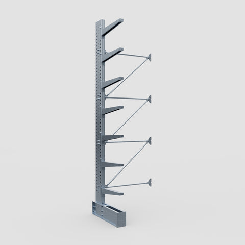 Cantilever Rack - Single Sided - Heavy Duty - Hot Dip Galvanized - Add-On Bay - Height 4572mm