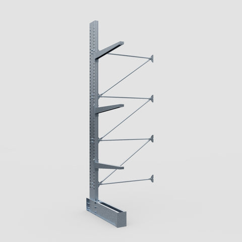 Cantilever Rack - Single Sided - Ultra Heavy Duty - Hot Dip Galvanized - Add-On Bay - Height 4877mm
