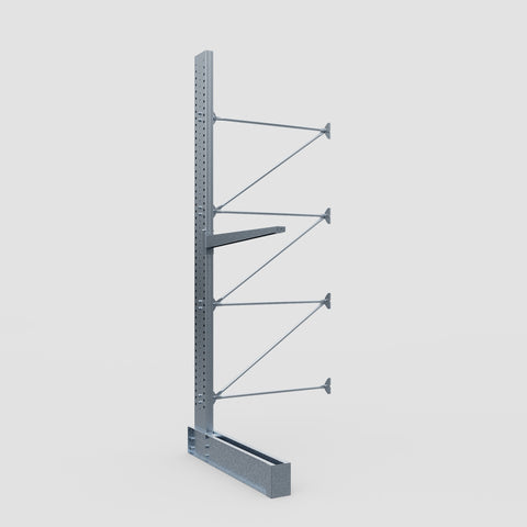 Cantilever Rack - Single Sided - Heavy Duty - Hot Dip Galvanized - Add-On Bay - Height 4572mm