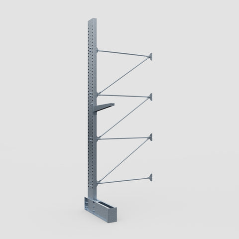 Cantilever Rack - Single Sided - Heavy Duty - Hot Dip Galvanized - Add-On Bay - Height 4572mm