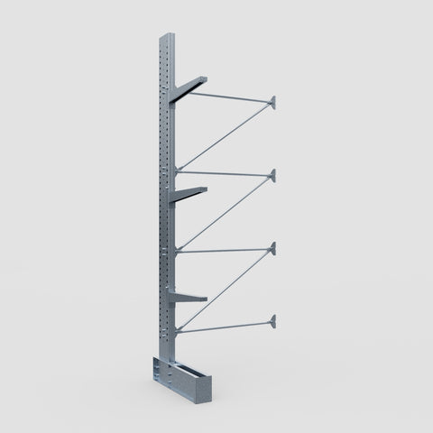 Cantilever Rack - Single Sided - Heavy Duty - Hot Dip Galvanized - Add-On Bay - Height 4572mm