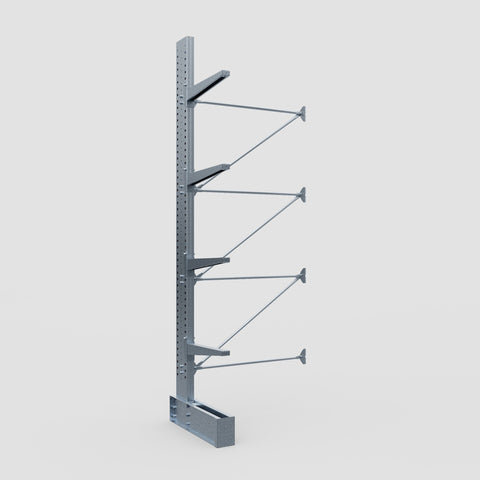 Cantilever Rack - Single Sided - Super Heavy Duty - Hot Dip Galvanized - Add-On Bay - Height 4877mm