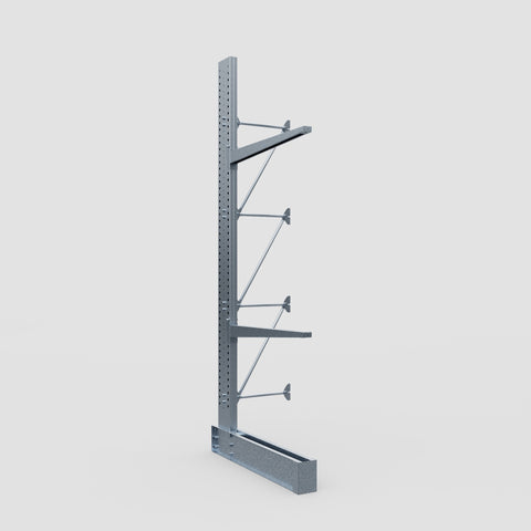 Cantilever Rack - Single Sided - Heavy Duty - Hot Dip Galvanized - Add-On Bay - Height 4572mm