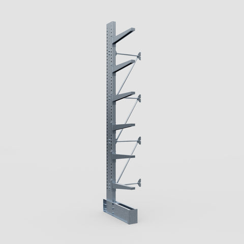 Cantilever Rack - Single Sided - Ultra Heavy Duty - Hot Dip Galvanized - Add-On Bay - Height 4877mm