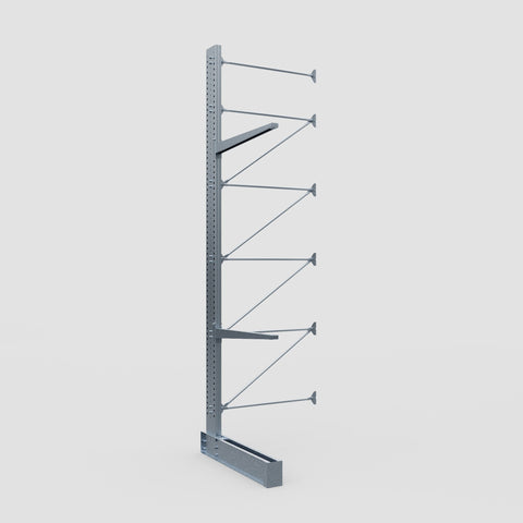 Cantilever Rack - Single Sided - Ultra Heavy Duty - Hot Dip Galvanized - Add-On Bay - Height 5791mm