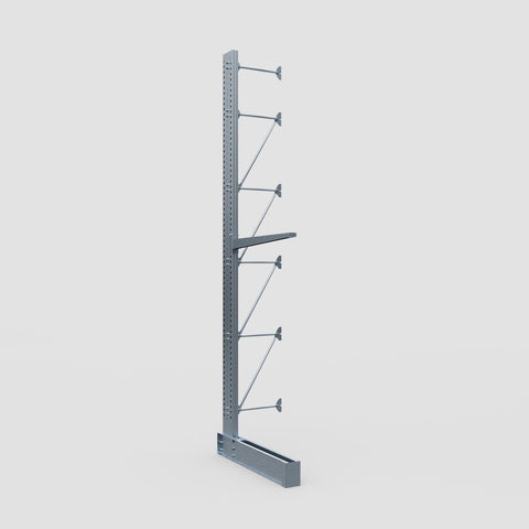 Cantilever Rack - Single Sided - Ultra Heavy Duty - Hot Dip Galvanized - Add-On Bay - Height 5791mm