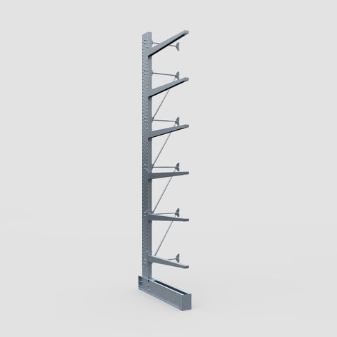 Cantilever Rack - Single Sided - Heavy Duty - Hot Dip Galvanized - Add-On Bay - Height 5791mm