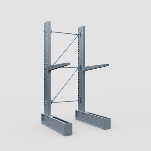 Cantilever Rack - Single Sided - Heavy Duty - Hot Dip Galvanized - Full Bay - Height 3048mm