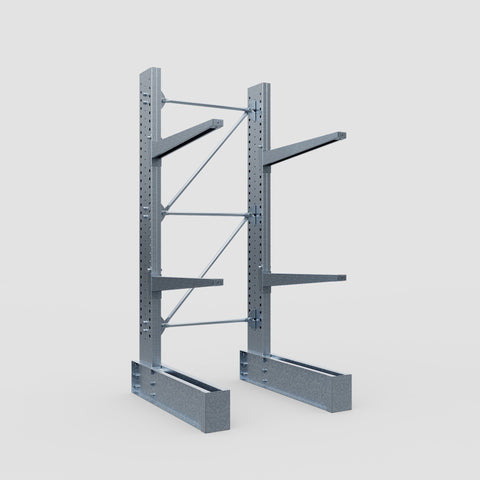 Cantilever Rack - Single Sided - Ultra Heavy Duty - Hot Dip Galvanized - Full Bay - Height 4267mm