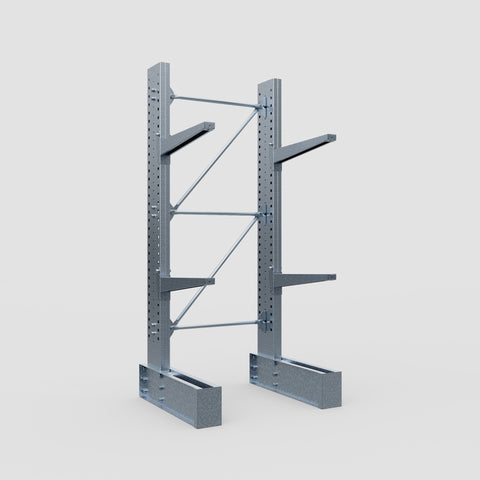 Cantilever Rack - Single Sided - Ultra Heavy Duty - Hot Dip Galvanized - Full Bay - Height 4267mm