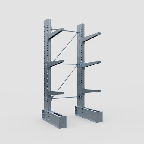 Cantilever Rack - Single Sided - Super Heavy Duty - Hot Dip Galvanized - Full Bay - Height 4267mm