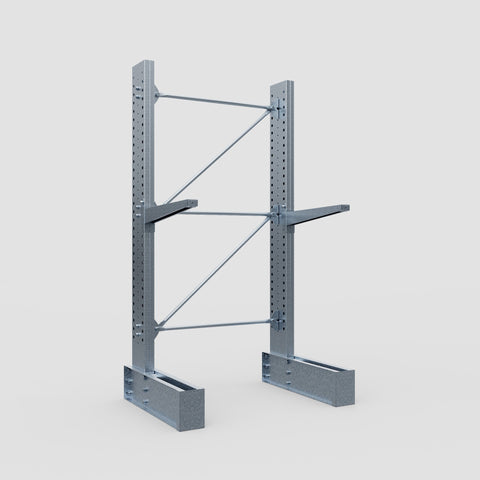 Cantilever Rack - Single Sided - Ultra Heavy Duty - Hot Dip Galvanized - Full Bay - Height 4267mm
