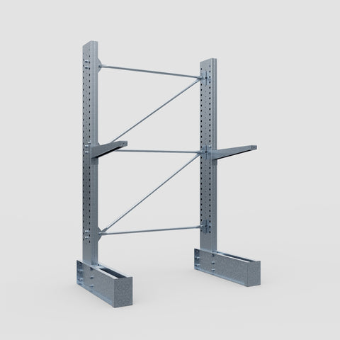 Cantilever Rack - Single Sided - Super Heavy Duty - Hot Dip Galvanized - Full Bay - Height 4267mm