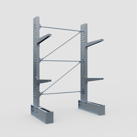 Cantilever Rack - Single Sided - Super Heavy Duty - Hot Dip Galvanized - Full Bay - Height 4267mm