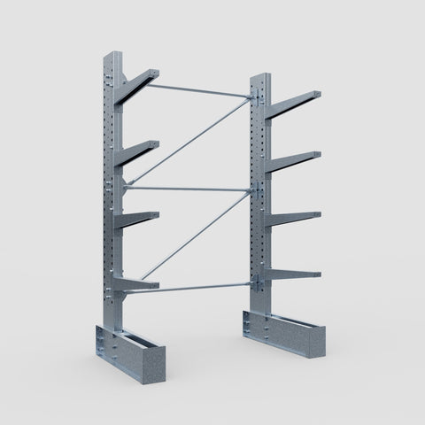 Cantilever Rack - Single Sided - Super Heavy Duty - Hot Dip Galvanized - Full Bay - Height 4267mm
