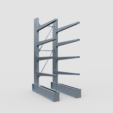 Cantilever Rack - Single Sided - Super Heavy Duty - Hot Dip Galvanized - Full Bay - Height 4267mm