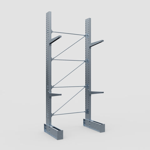 Cantilever Rack - Single Sided - Heavy Duty - Hot Dip Galvanized - Full Bay - Height 4572mm