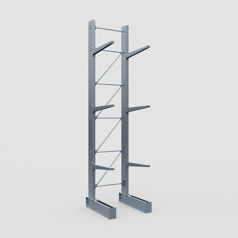 Cantilever Rack - Single Sided - Heavy Duty - Hot Dip Galvanized - Full Bay - Height 5791mm