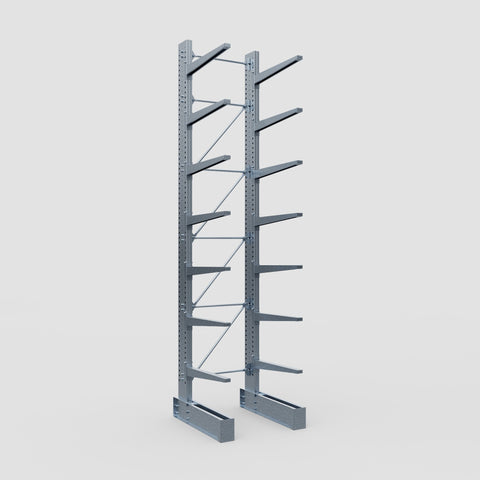 Cantilever Rack - Single Sided - Ultra Heavy Duty - Hot Dip Galvanized - Full Bay - Height 5791mm