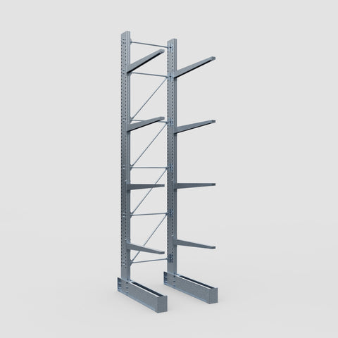 Cantilever Rack - Single Sided - Ultra Heavy Duty - Hot Dip Galvanized - Full Bay - Height 5791mm