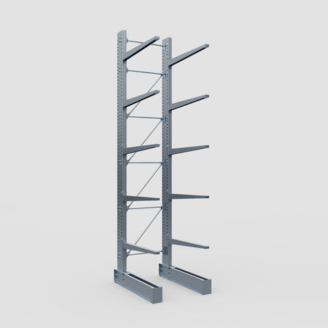 Cantilever Rack - Single Sided - Ultra Heavy Duty - Hot Dip Galvanized - Full Bay - Height 5791mm
