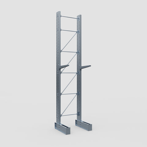 Cantilever Rack - Single Sided - Heavy Duty - Hot Dip Galvanized - Full Bay - Height 5791mm