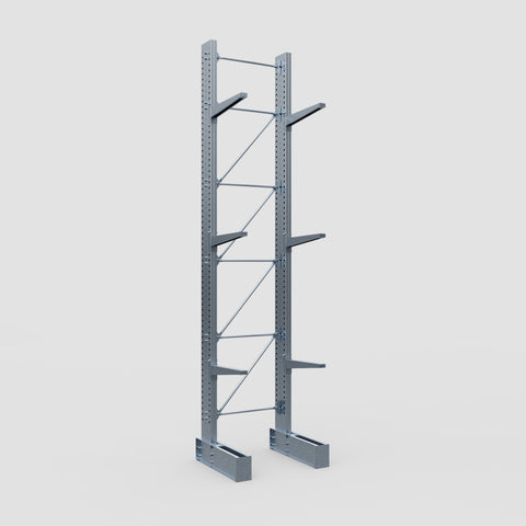 Cantilever Rack - Single Sided - Heavy Duty - Hot Dip Galvanized - Full Bay - Height 5791mm