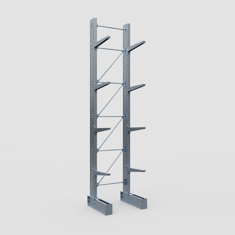 Cantilever Rack - Single Sided - Super Heavy Duty - Hot Dip Galvanized - Full Bay - Height 5791mm