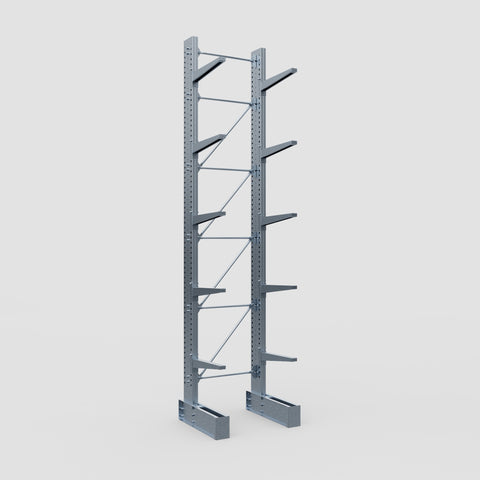 Cantilever Rack - Single Sided - Heavy Duty - Hot Dip Galvanized - Full Bay - Height 5791mm