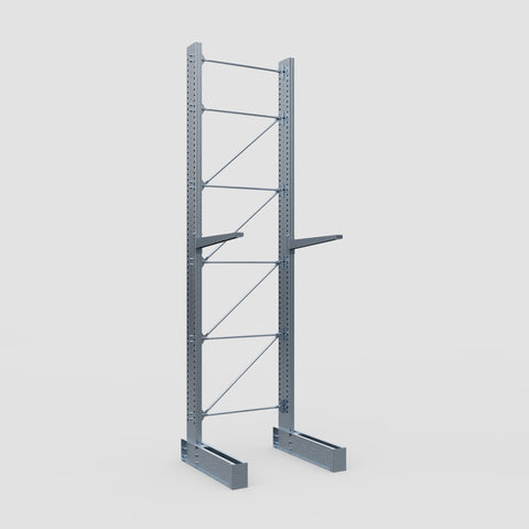 Cantilever Rack - Single Sided - Heavy Duty - Hot Dip Galvanized - Full Bay - Height 5791mm