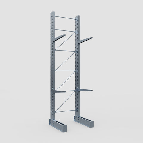 Cantilever Rack - Single Sided - Ultra Heavy Duty - Hot Dip Galvanized - Full Bay - Height 5791mm