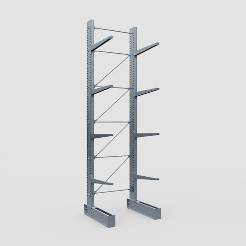 Cantilever Rack - Single Sided - Super Heavy Duty - Hot Dip Galvanized - Full Bay - Height 5791mm