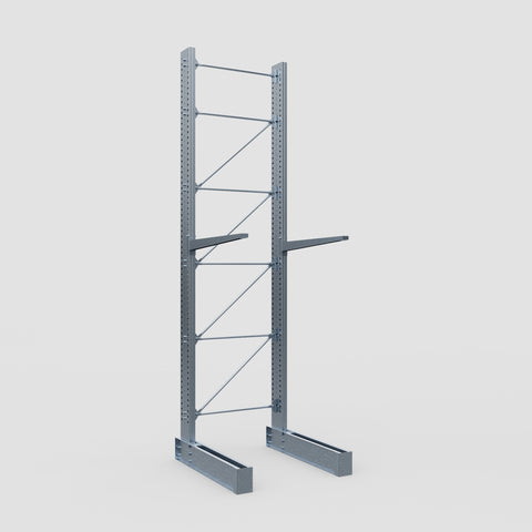 Cantilever Rack - Single Sided - Heavy Duty - Hot Dip Galvanized - Full Bay - Height 5791mm